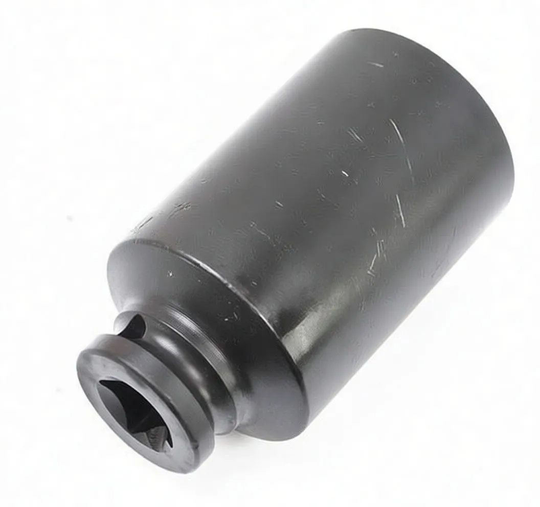 Close view of ASTA A-S8P36 36mm impact socket showing markings and 1/2" drive end