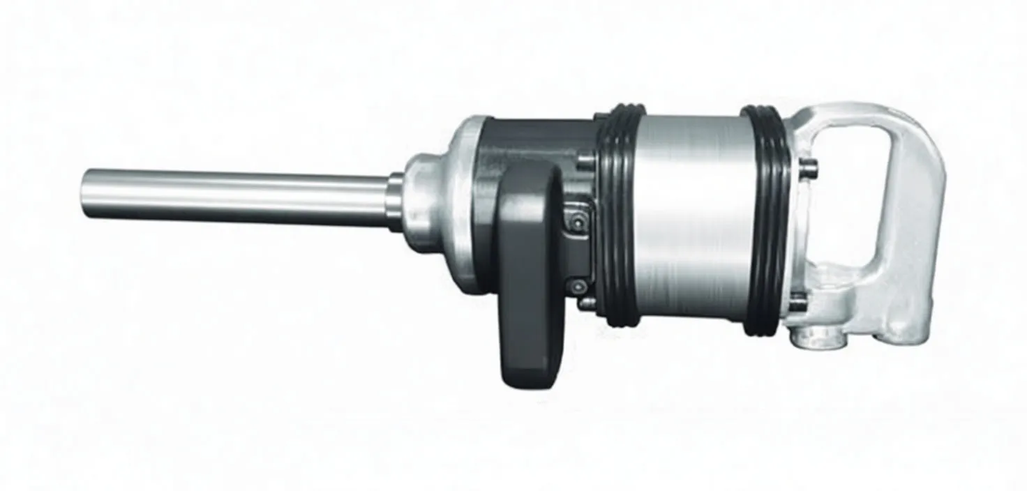 1-Inch Drive Air Impact Wrench with Extended Anvil, 2400 ft-lbs Torque, 3800 RPM