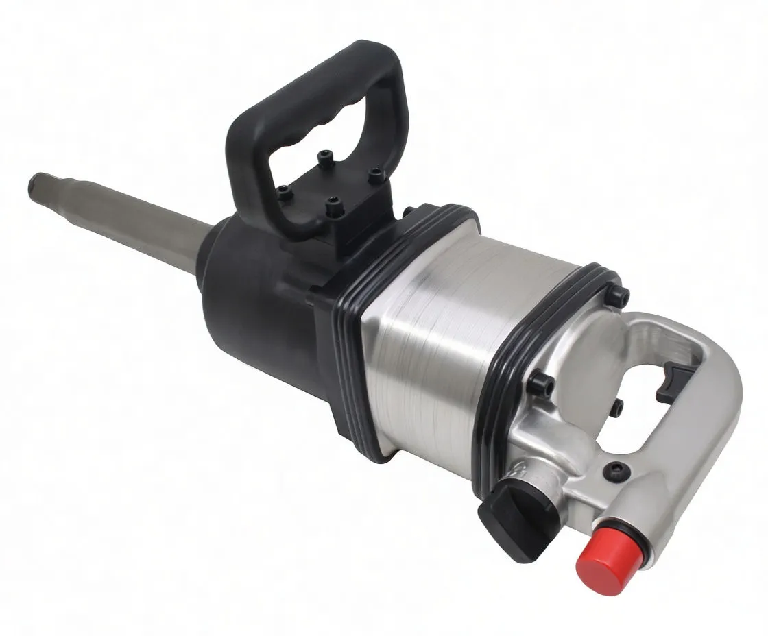 1-Inch Drive Air Impact Wrench, 3200 RPM, Pin Clutch, Heavy-Duty Cast Body