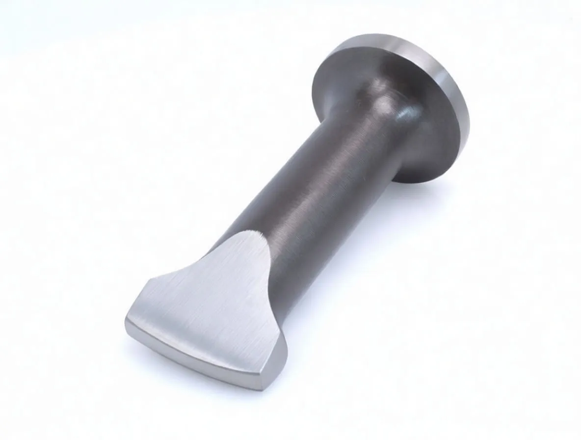 Tool with dark shaft and polished ends, flat blade showing marking 'LDP110' and brand logo