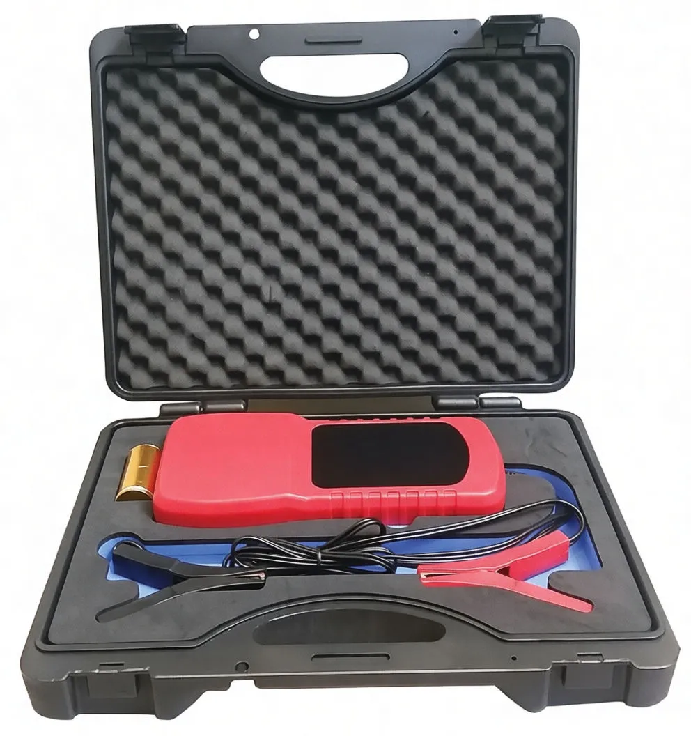 12V Battery Tester with Built-In Thermal Printer and LCD Display