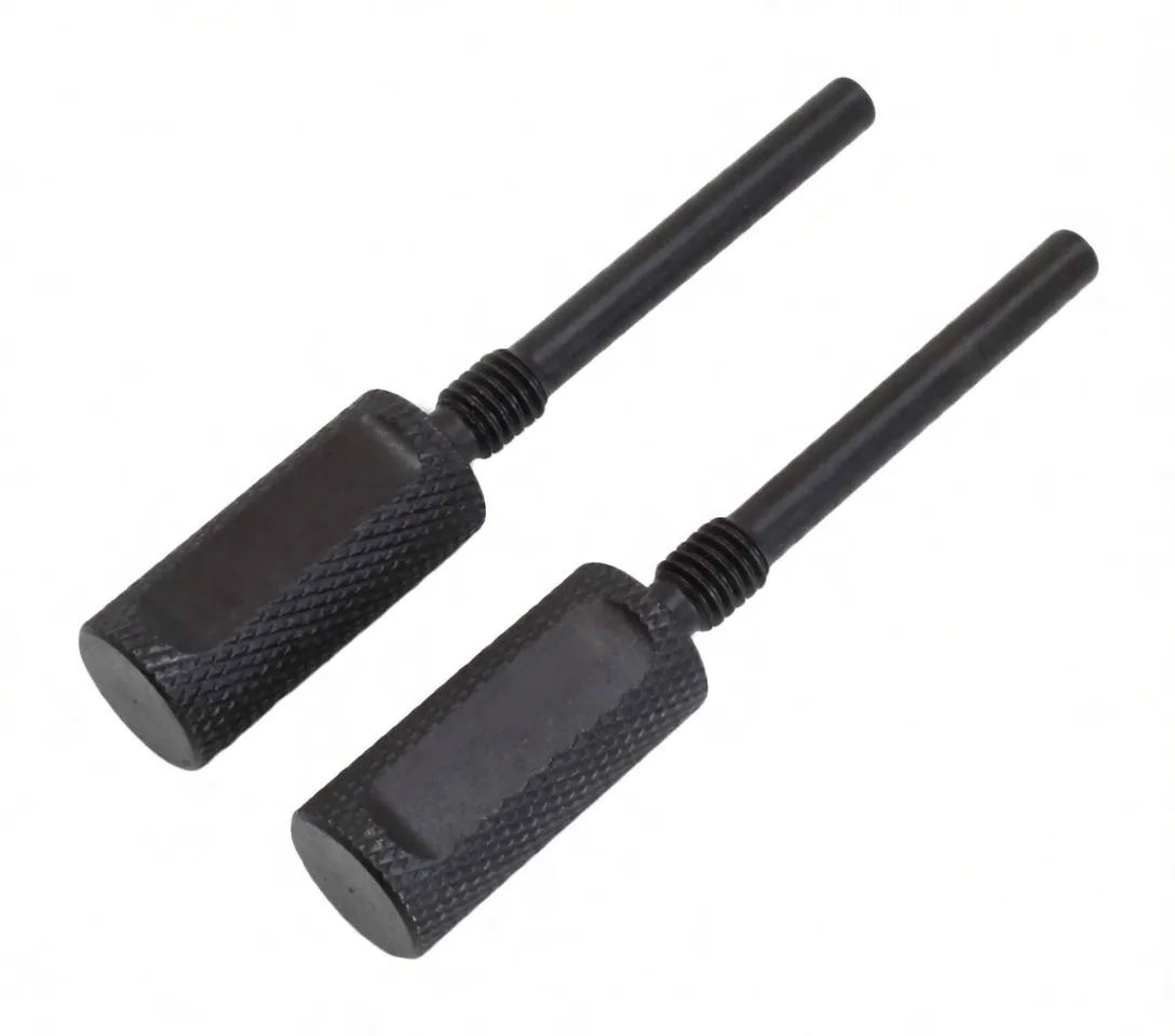 2-Piece Ducati Head Timing Tool Set, M6x1.0 Thread, Belt Roller Timing