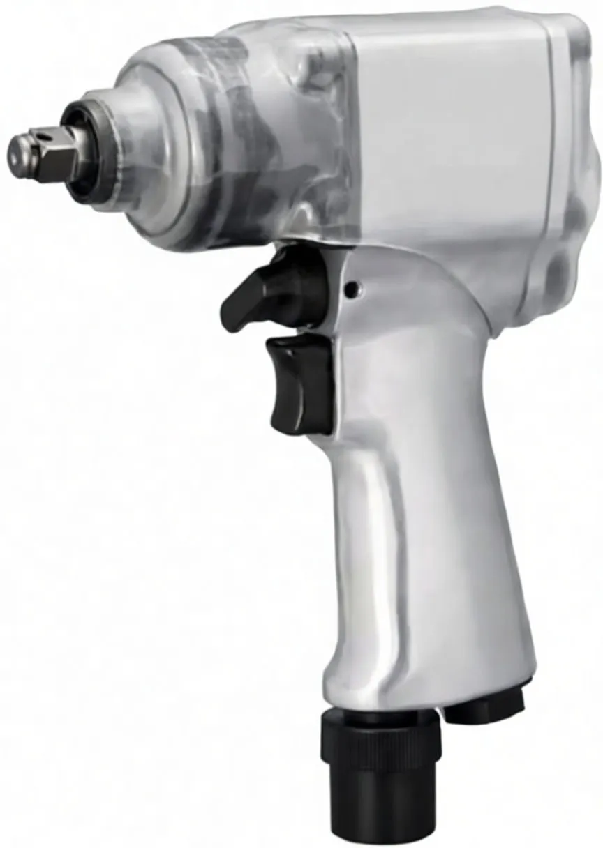 3/8-Inch Drive Pneumatic Impact Wrench, 100 Nm Maximum Torque