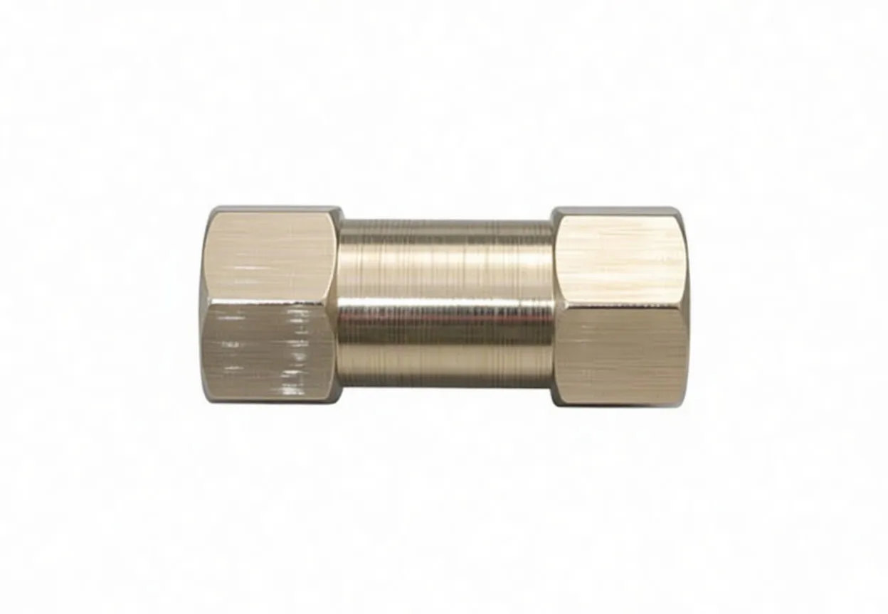 Check Valve 3/8-Inch, Nickel-Plated Brass, 1700 L/min Flow Rate
