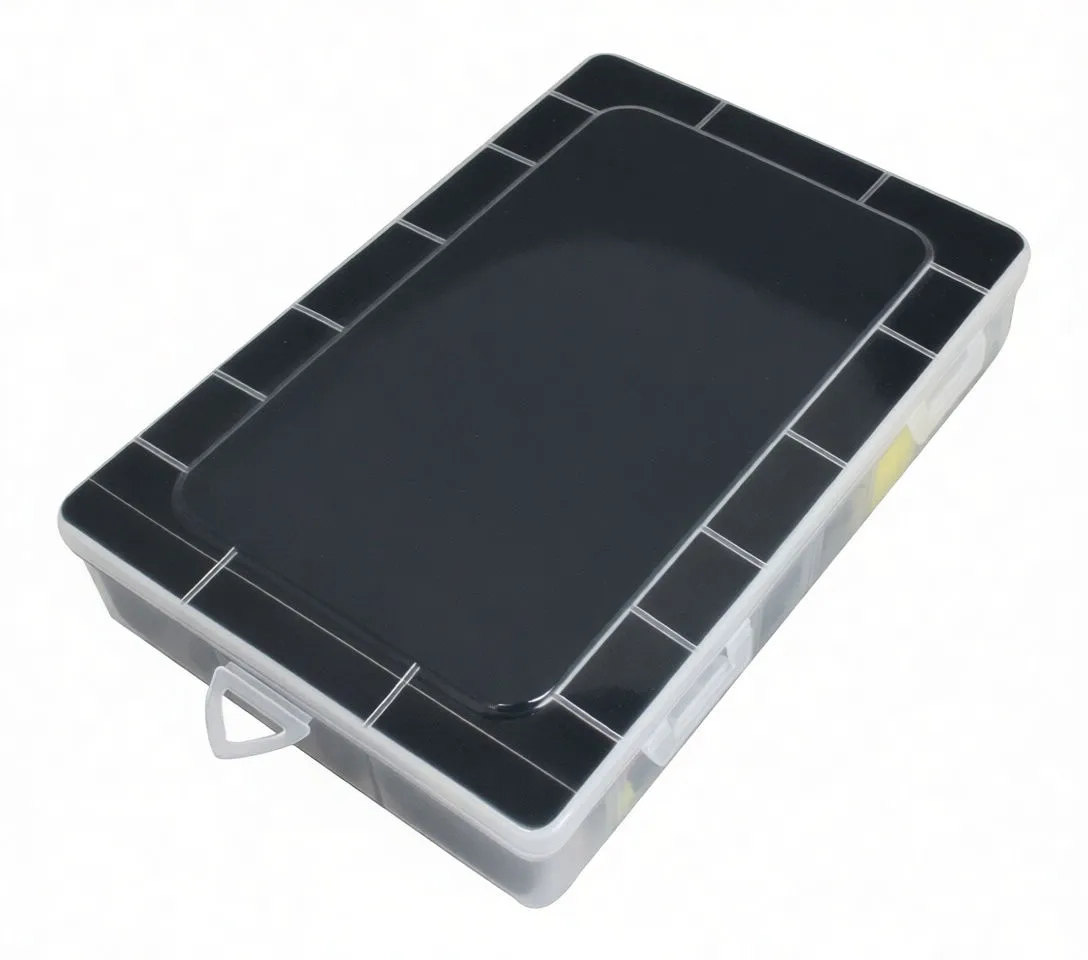 Closed clear case with printed product label reading ASTA must have!, product photos, barcode and product code A‑TC539