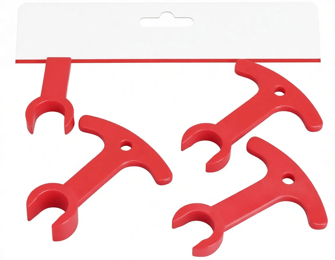 Packaged 5‑piece red camshaft spacer set in clear blister pack with 'ASTA' branding and 'A - CS5' on card