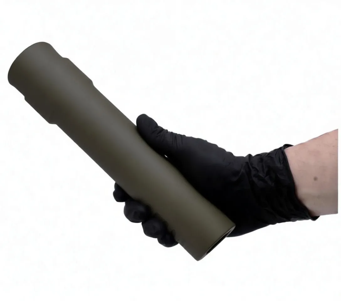 Work light propped on fold-out foot showing angled COB beam and model marking