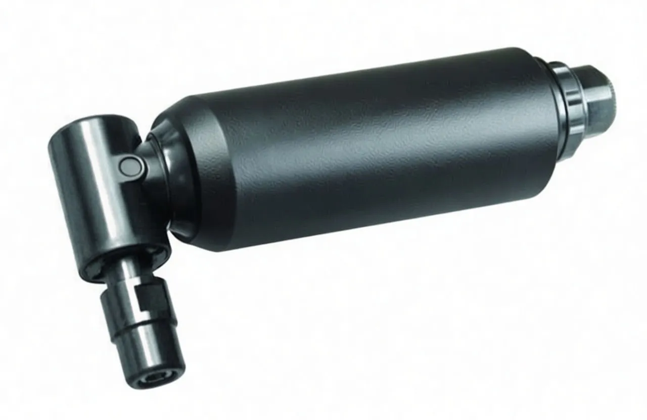 6mm 1/4" Collet 90-Degree Angle Pneumatic Mini Die Grinder with Rear Exhaust