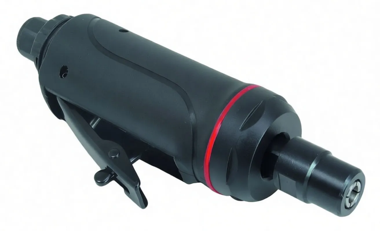 6mm Mini Die Grinder, Pneumatic, Low-Noise 77 dB(A), Comfort Grip