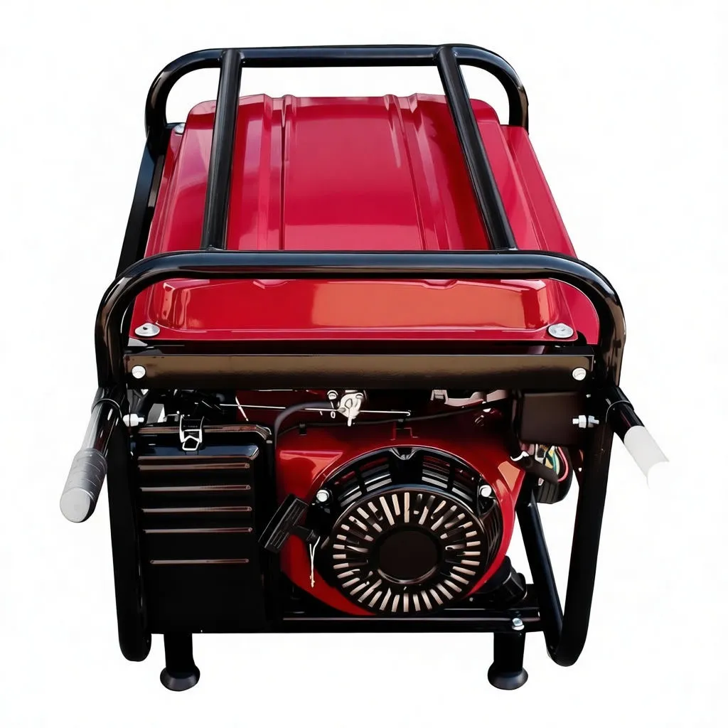 Close-up of LPG regulator, hose, industrial plug, adapters and wrench