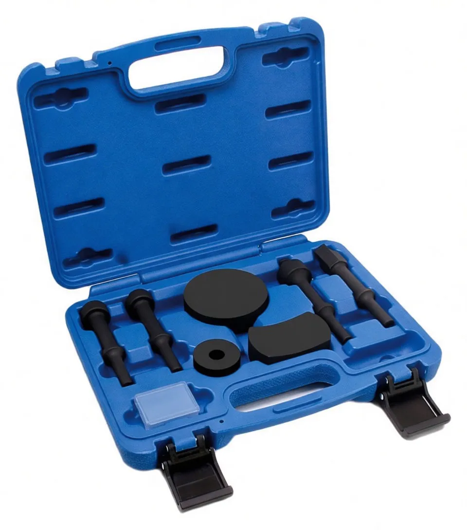 7-Piece Vibro Chisel Set for Pneumatic Hammers with Carrying Case