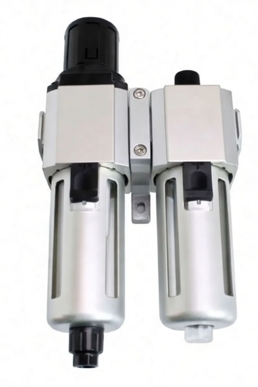 Line drawing schematic of the air control unit with dimensions 225 mm high and 126 mm wide