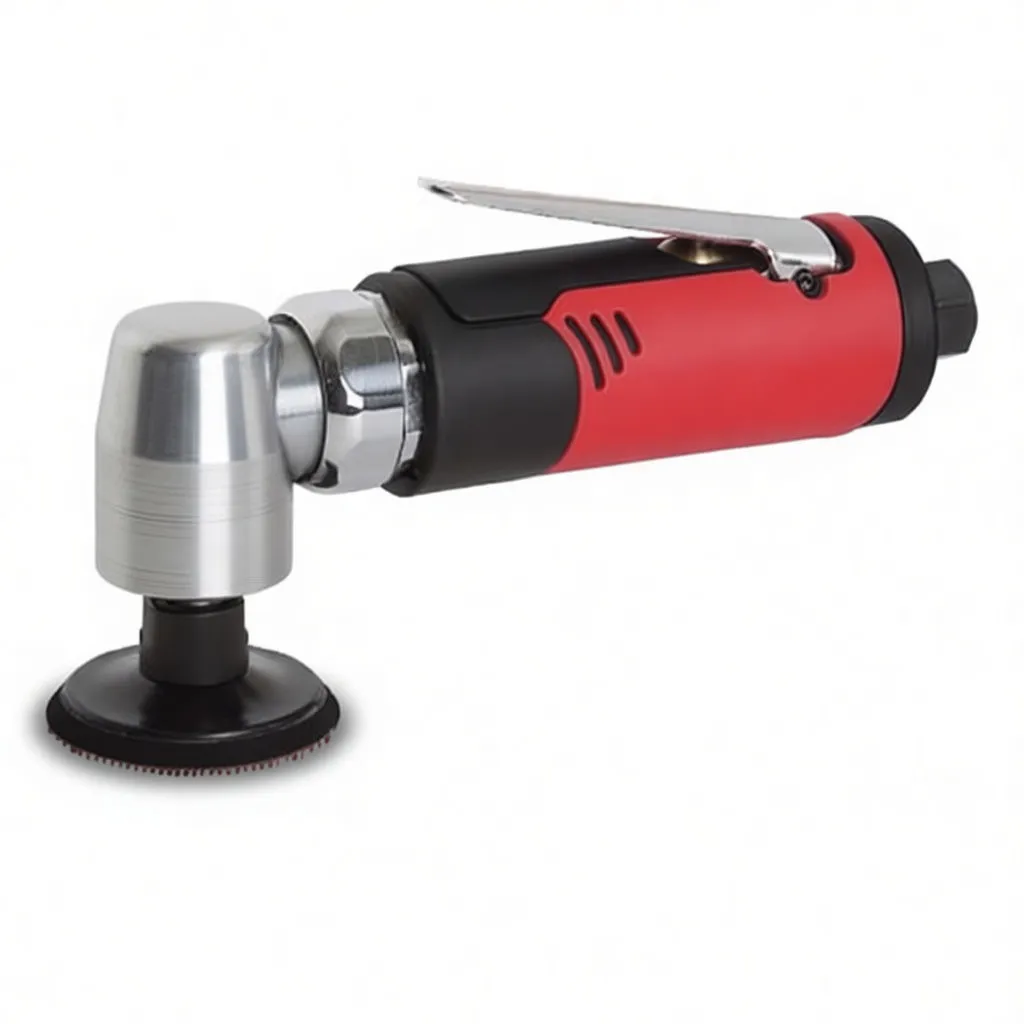 Angle Head Mini Sander, 50mm Pad, 14,500 RPM, Pneumatic