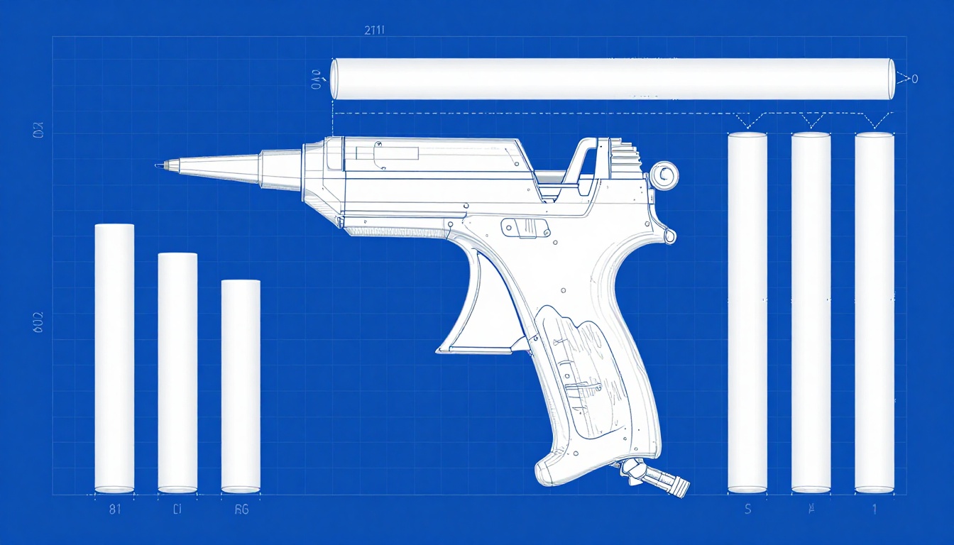 Hot Melt Glue Guns and Adhesives