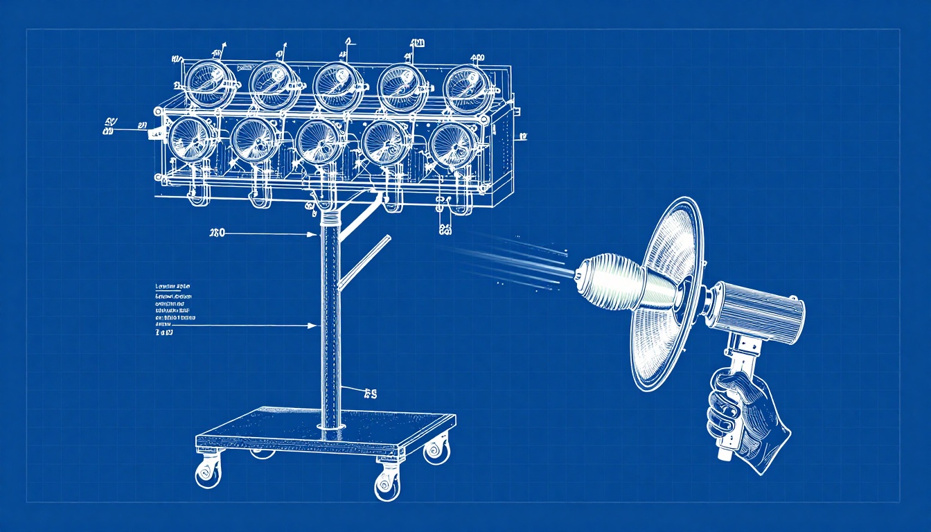 Infrared Paint Curing Lamps