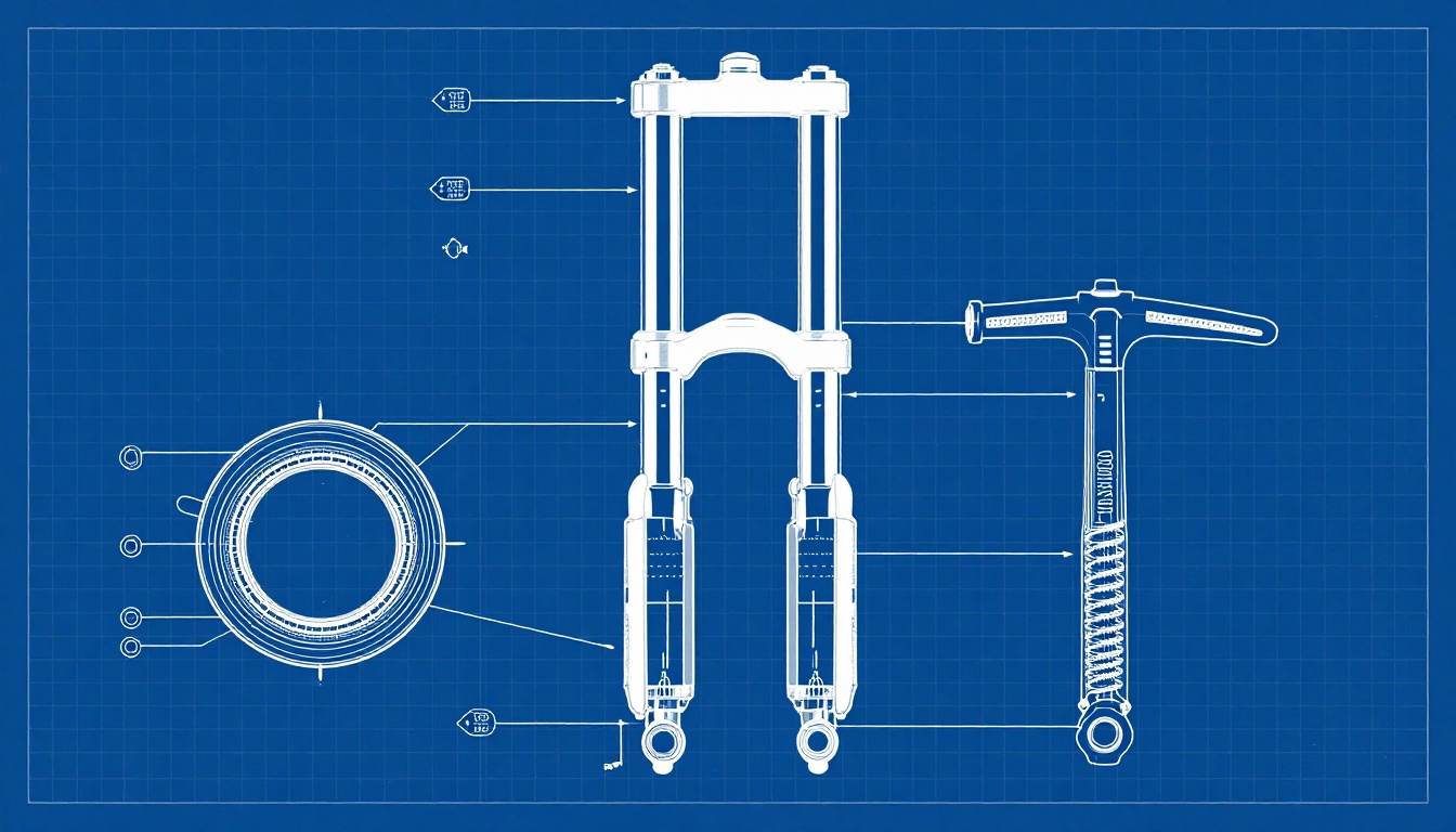Motorcycle Fork Tube and Pulling Tools