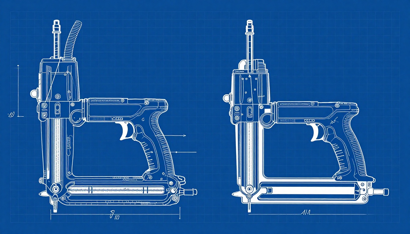 Pneumatic Nailers and Staplers