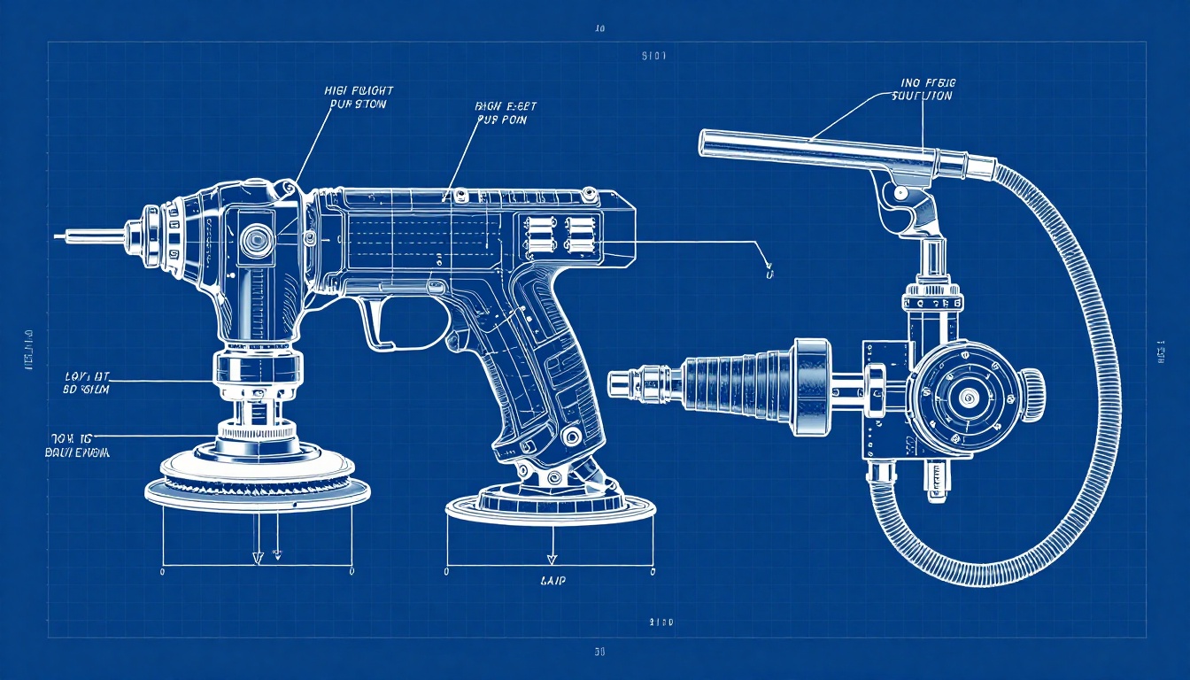 Pneumatic Polishing and Buffing Tools