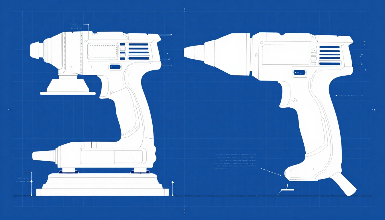 Pneumatic Sanding and Finishing Tools