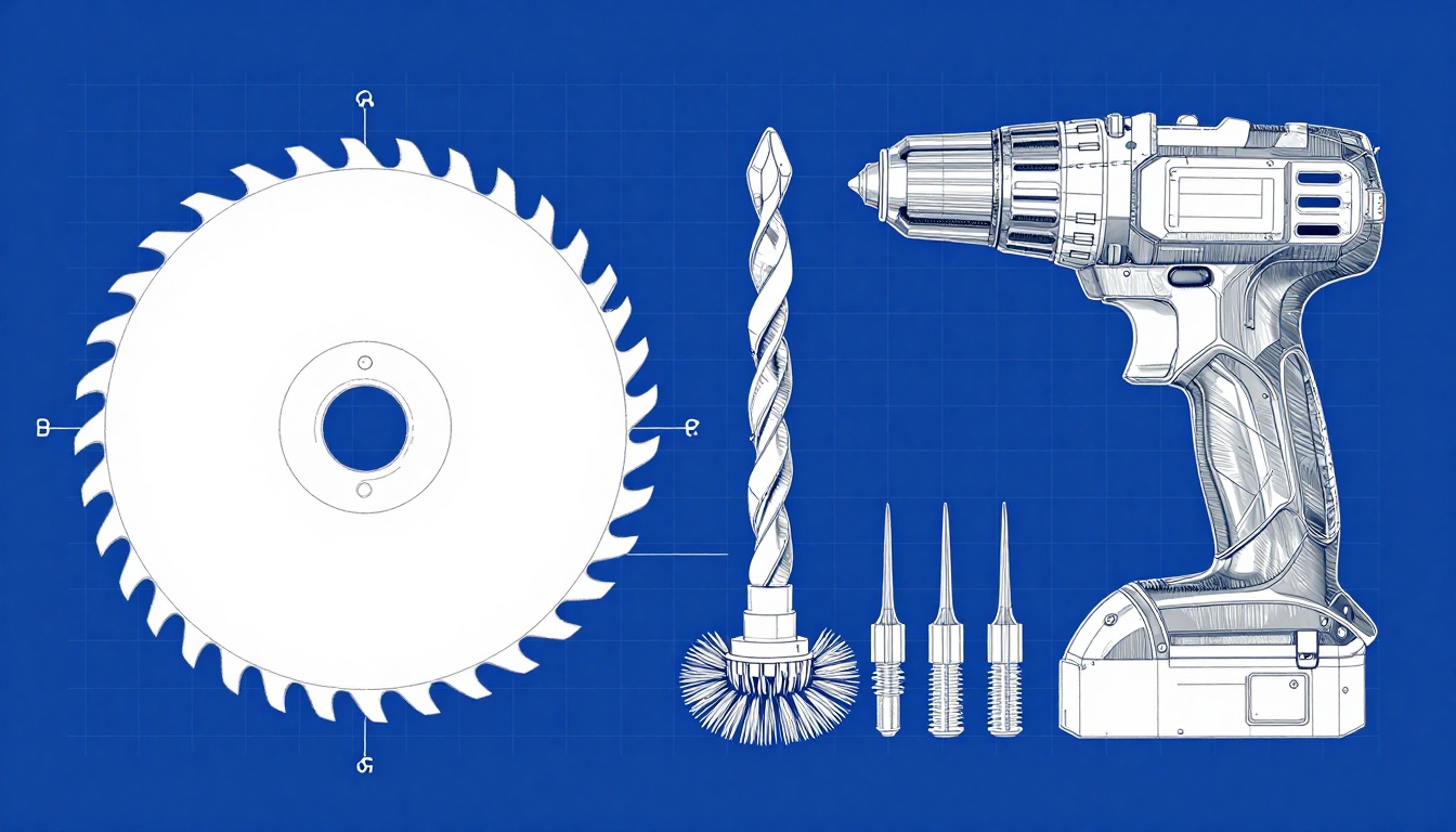 Power Tool Accessories and Cleaning Kits