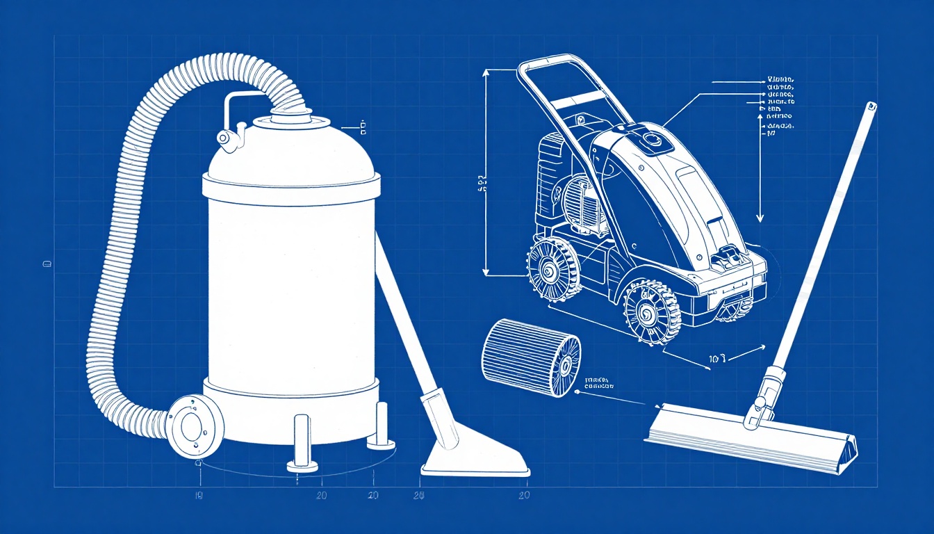 Shop Vacuums and Floor Scrubbers