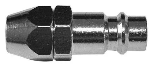 Chrome-Plated Hose Barb Fitting, 10 x 12mm