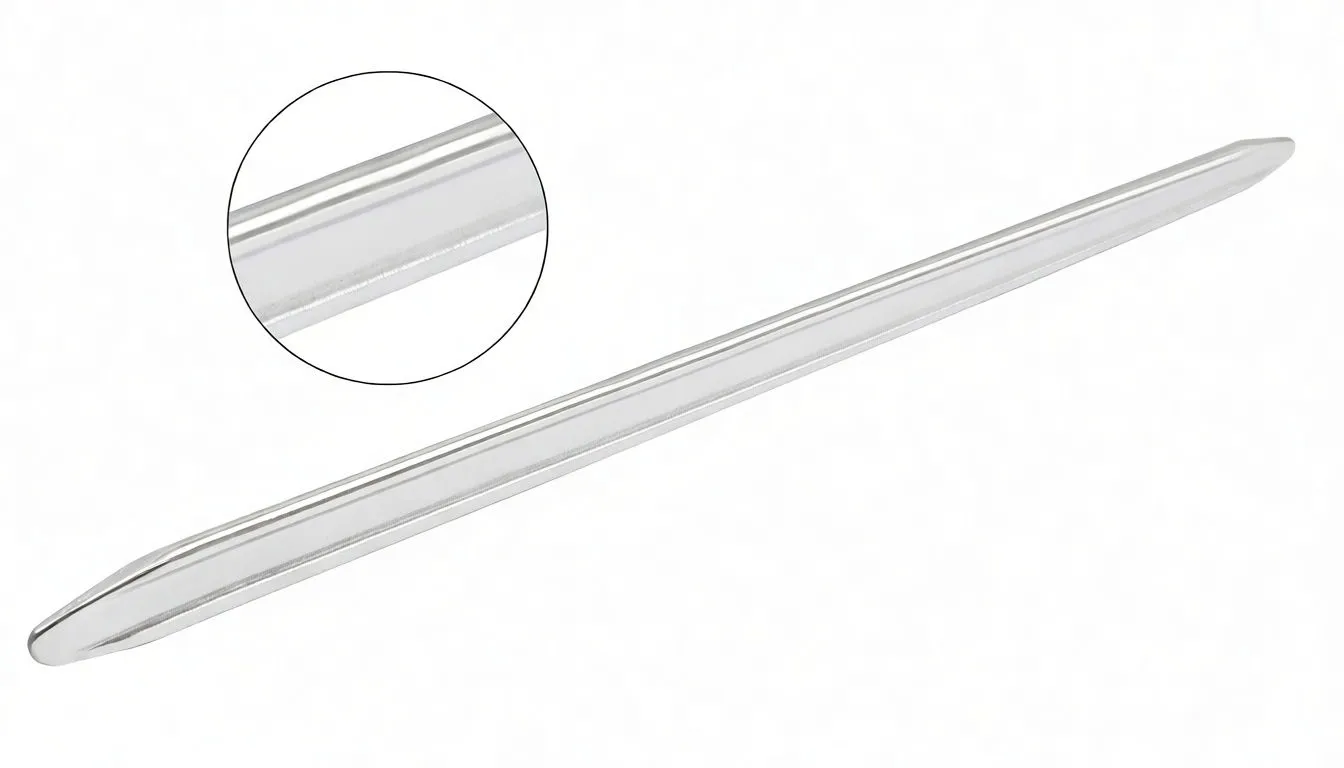 Mounted wheel iron with magnified inset showing brand marking 'saira S-TL1616'