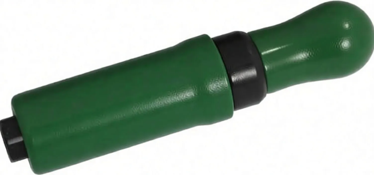 Small profile image of a compact green oscillating sander with round sanding pad and lime-green body.