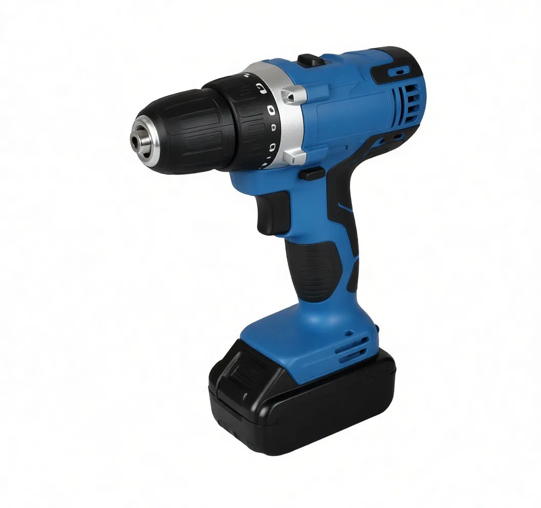 Gloved hands using an impact wrench on a car wheel, showing textured black nitrile gloves