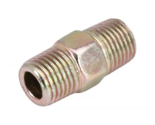 Double-Ended Threaded Nipple Coupling with Hex Center