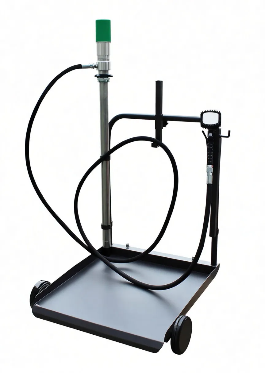 Drum Trolley 180-220L with 3:1 Pneumatic Pump and Dispensing Hose