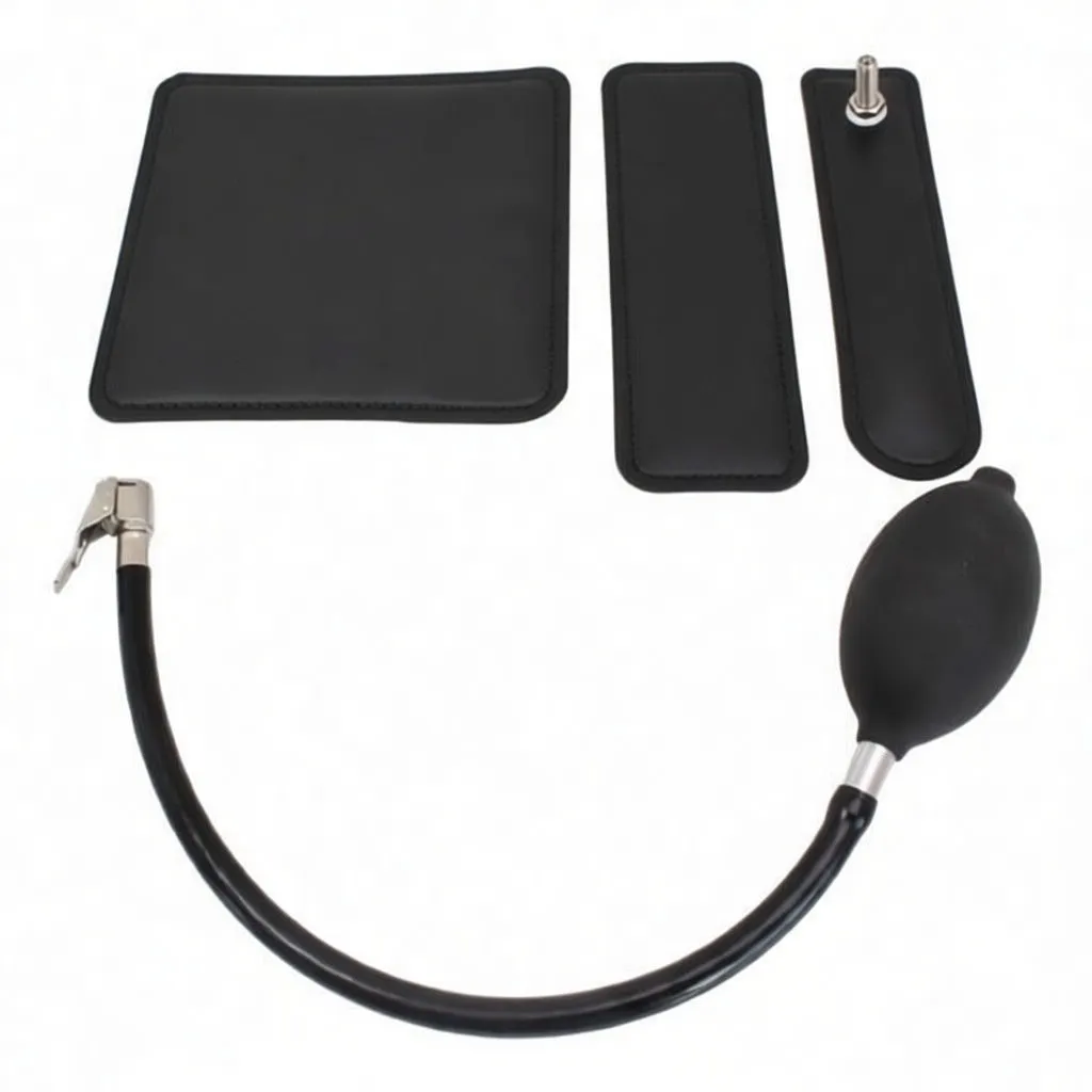 Inflatable Hand Pump with 3-Piece Airbag Kit for Emergency Door Opening