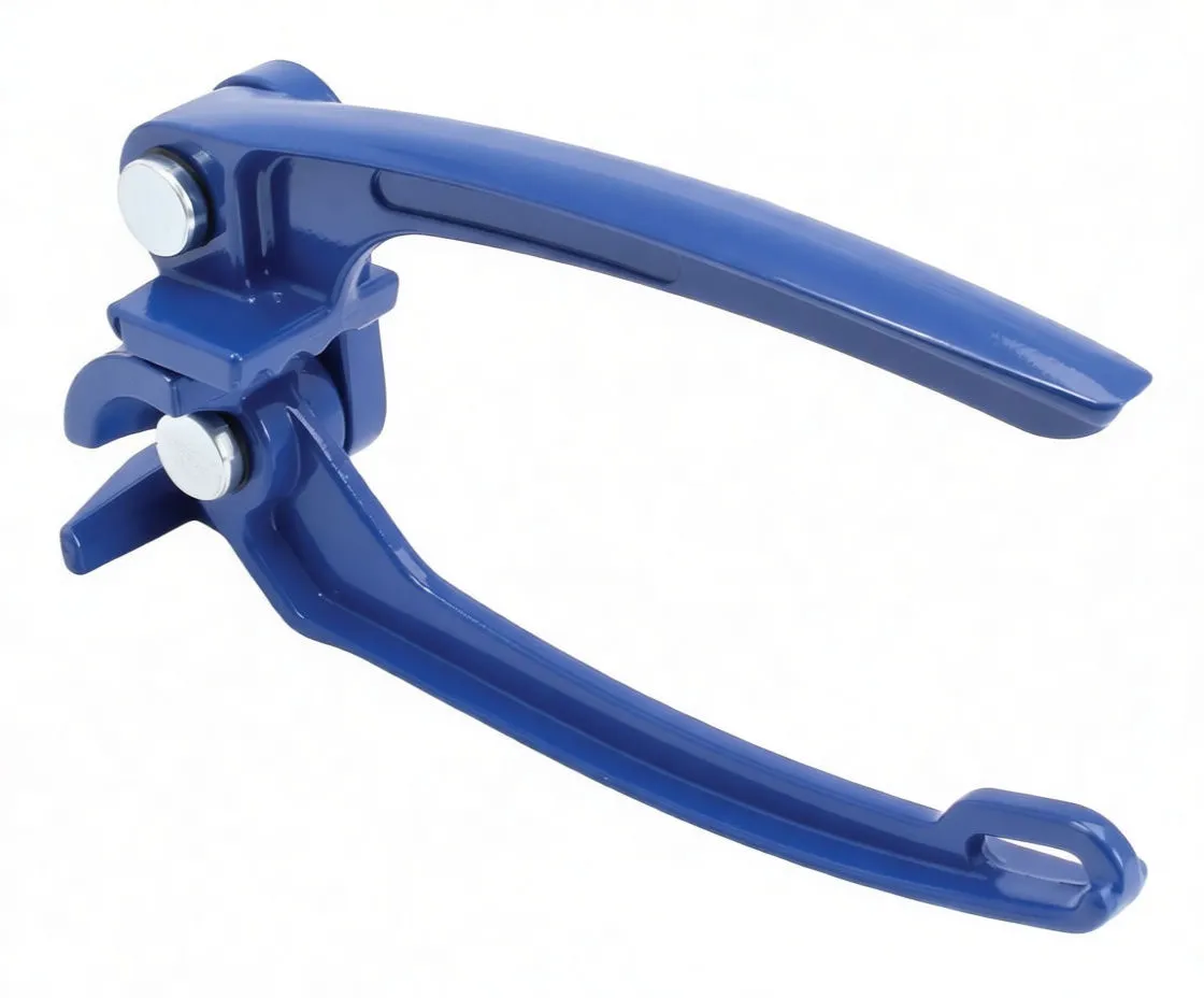 Side view of blue brake pipe bender with visible '45 | 90' markings and ASTA logo on lower arm