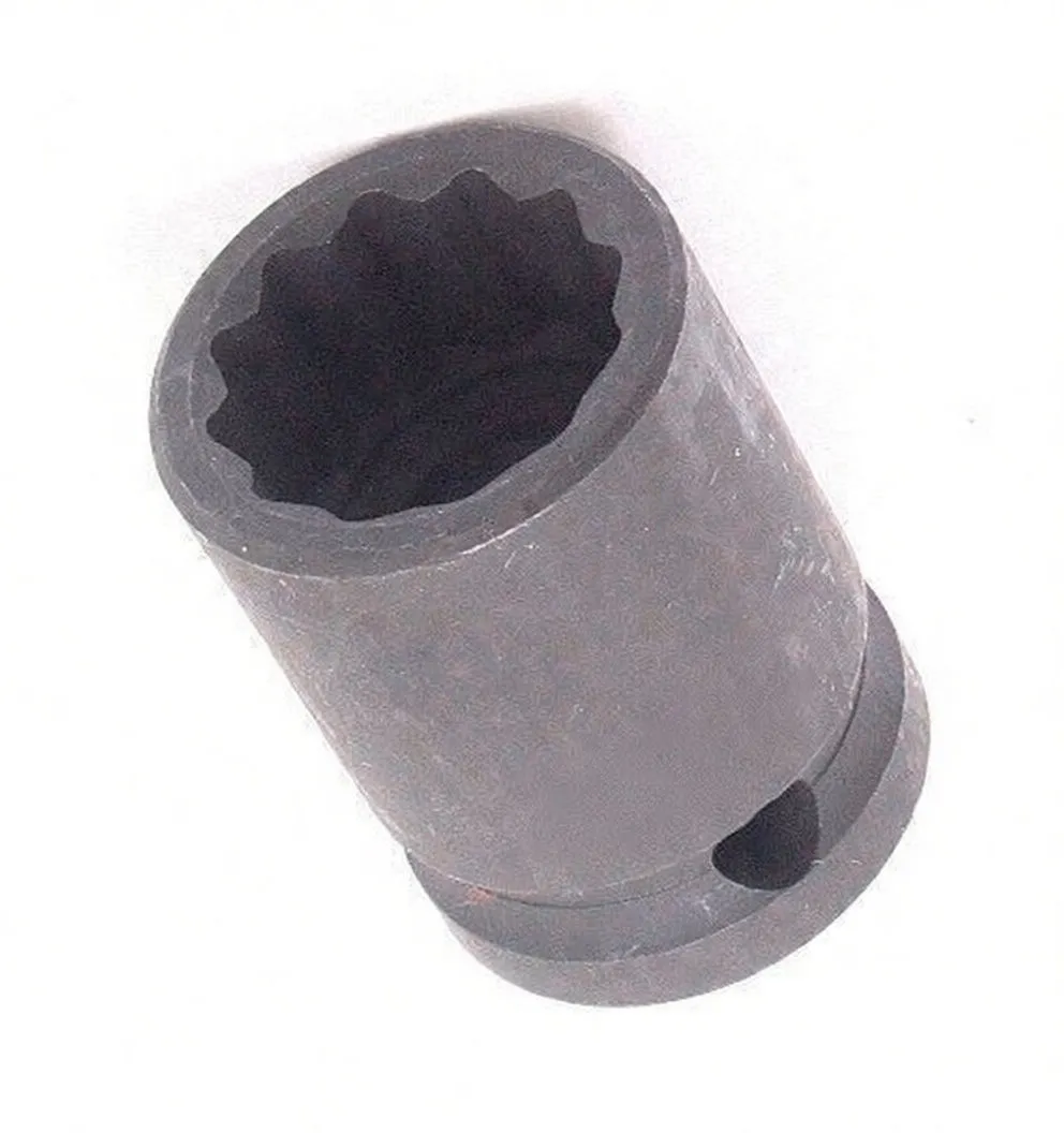 Top view of 12-point 18mm impact socket with ASTA logo and CR-MO marking