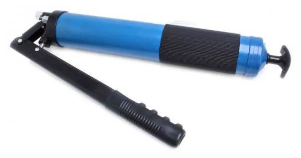 Hand-Operated Grease Gun, 413 BAR, 600ml Capacity, M10 Thread