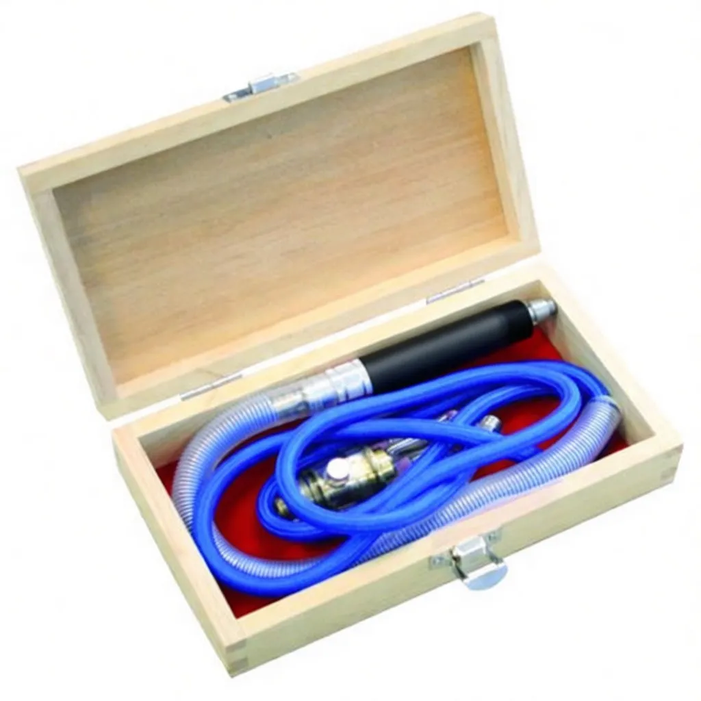 Micro Air Grinder Kit, 65000 RPM, 1/8-Inch and 3mm Collet, 10-Piece Abrasive Set