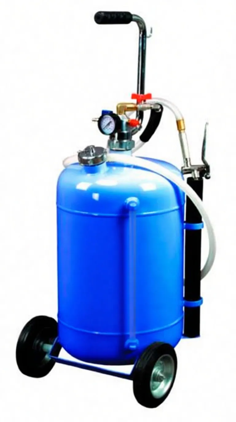 Mobile Oil Dispenser, 30L Tank, 10 BAR Pressure, 2m Spray Hose