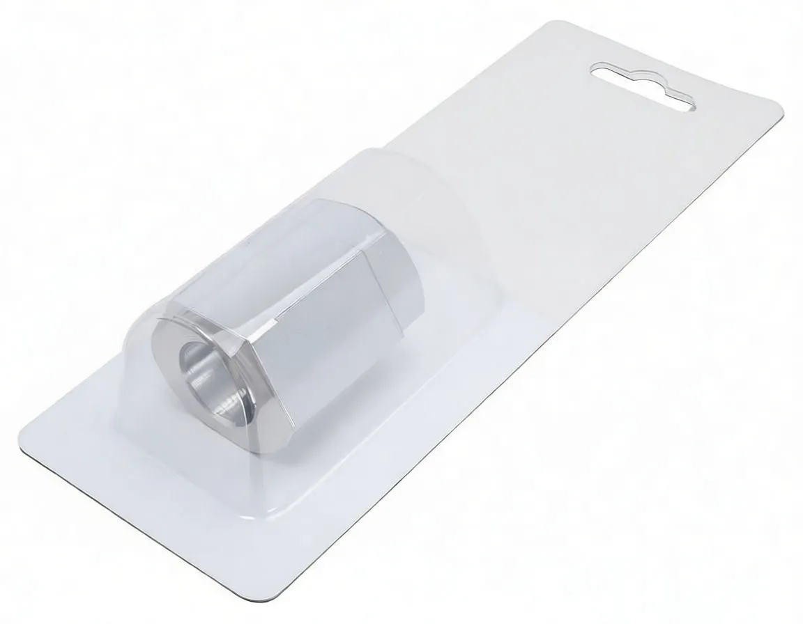 Three-quarter view of a split silver fork seal head tool with open slot and smooth internal bore