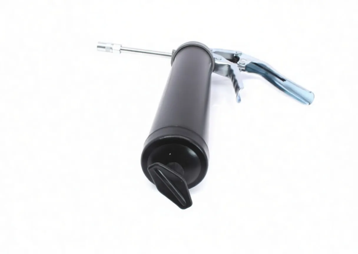 One-Hand Lever Grease Gun, 345 BAR, M10 Thread, 500ml Capacity