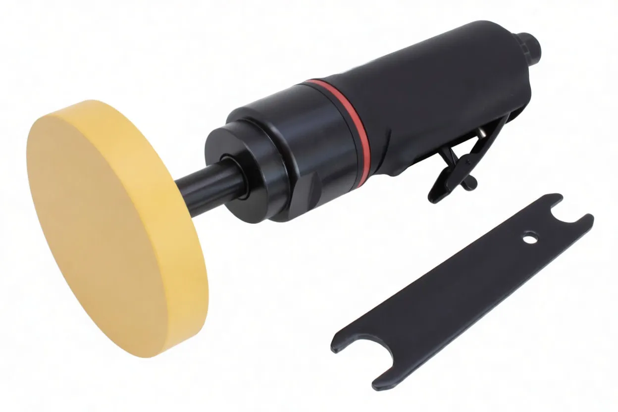Pneumatic Die Grinder & Polisher, 6mm Collet, 4000 RPM, Low-Noise 79 dB(A)