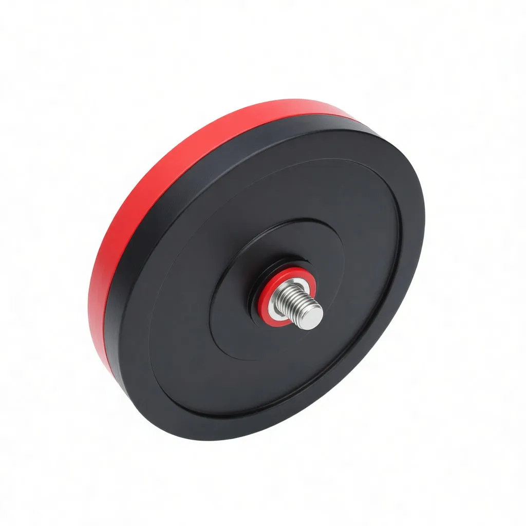 Close-up of collet, ASTA badge and throttle lever