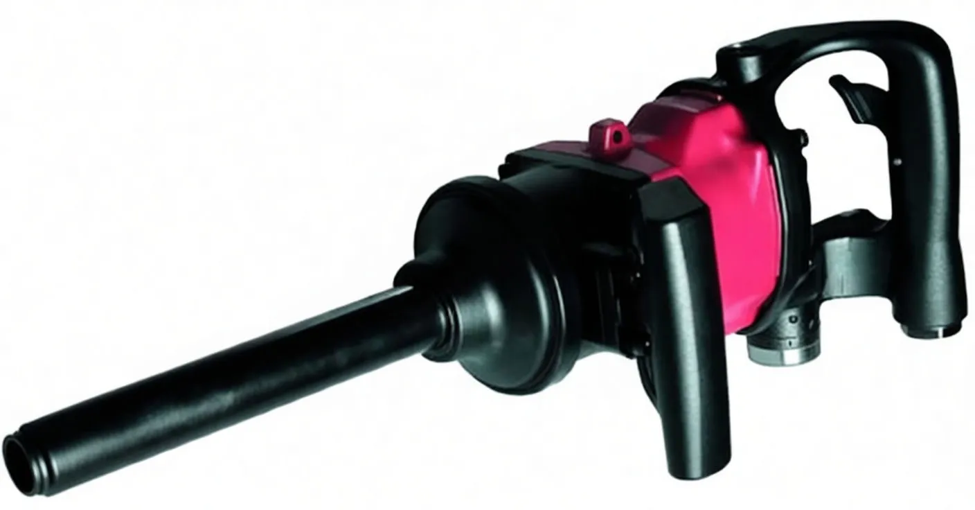 1/2-Inch Drive Long-Anvil Pneumatic Impact Wrench, Twin Hammer System