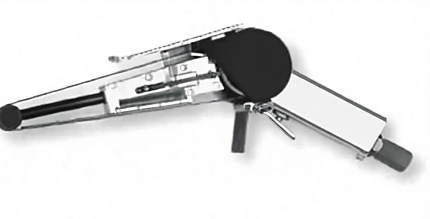 Pneumatic Belt Sander, 20mm x 520mm, Air-Powered Narrow Belt