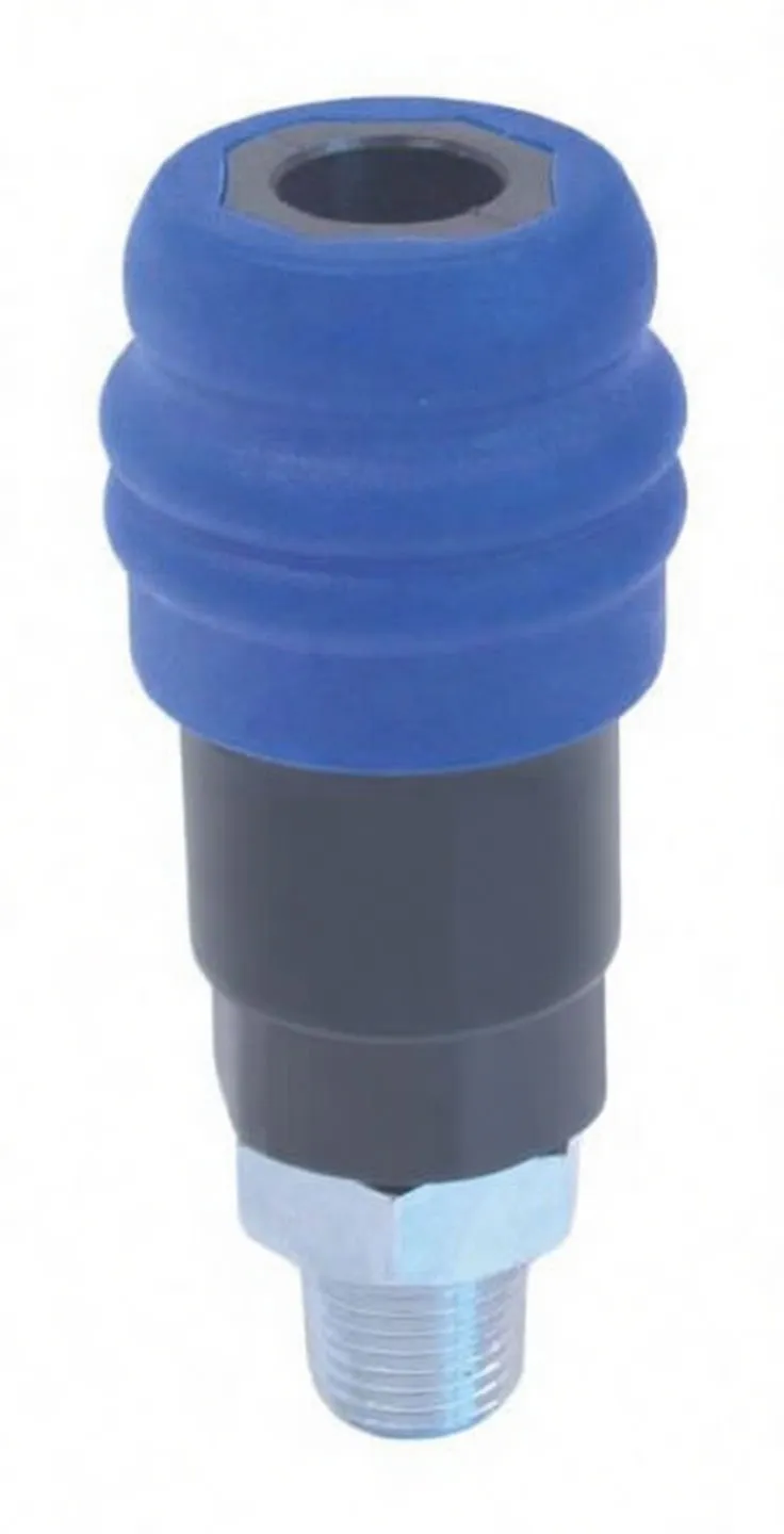 Quick Coupling with External Male Thread