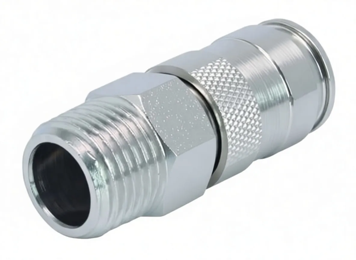 Quick Connector GZ – 1/2-Inch Male Thread, Nickel-Plated Steel