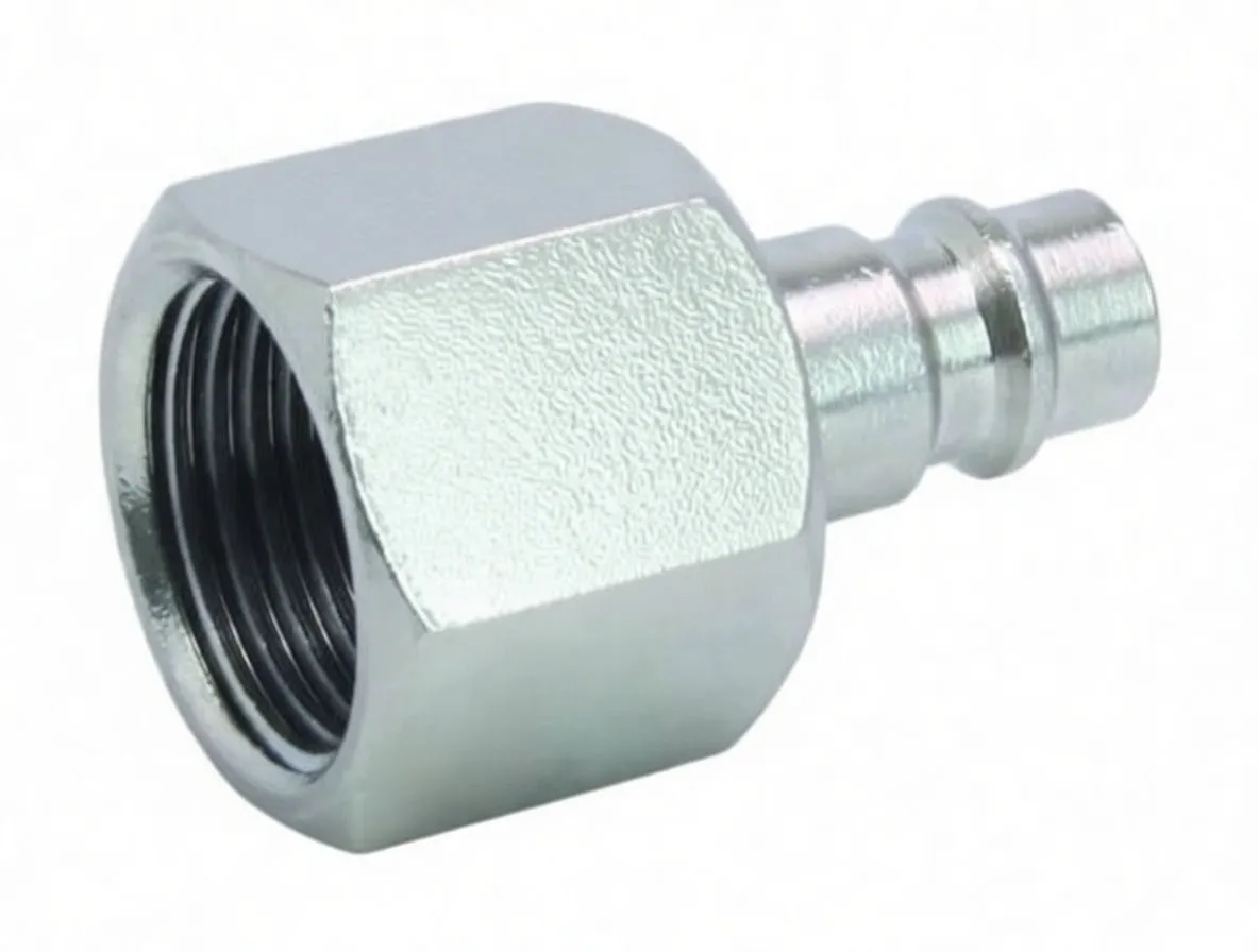 Quick Connector 1/4-Inch GW Female Thread, Nickel-Plated Steel