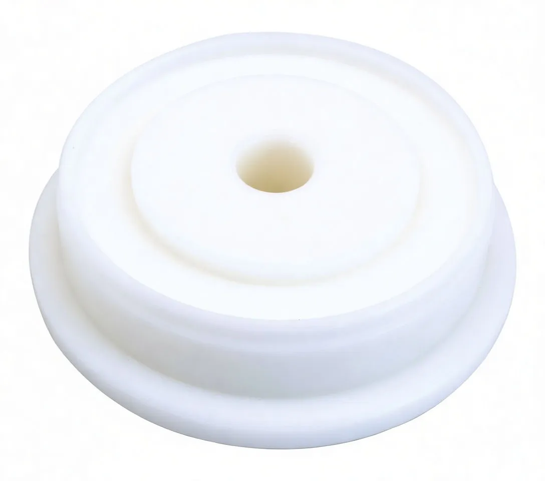 Angled side view showing stepped profile, flange and printed ASTA A-SF80BR marking