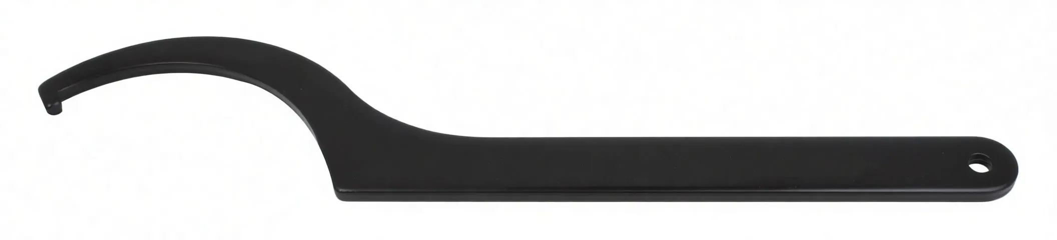 Side-on full view of black shock preload adjusting spanner with ASTA A-MK442 marking