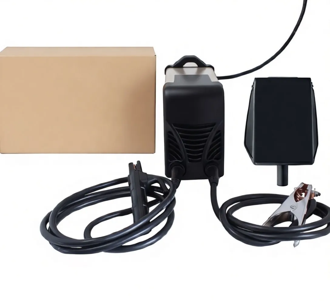 Full kit with boxed saTra MMA welder, mask, cables and brush