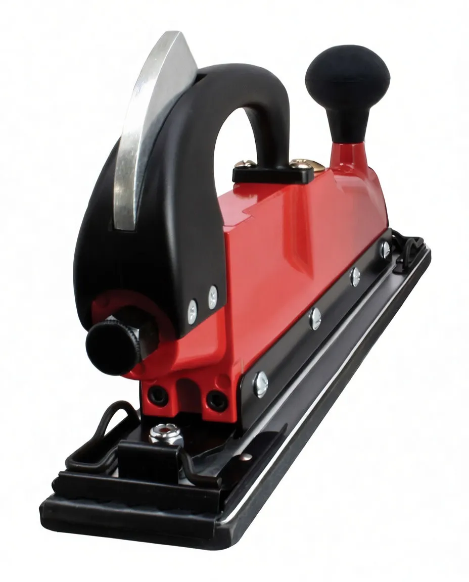 Straight-Line Air Sander, 2300 RPM Dual Piston, 70×445mm Sanding Pad